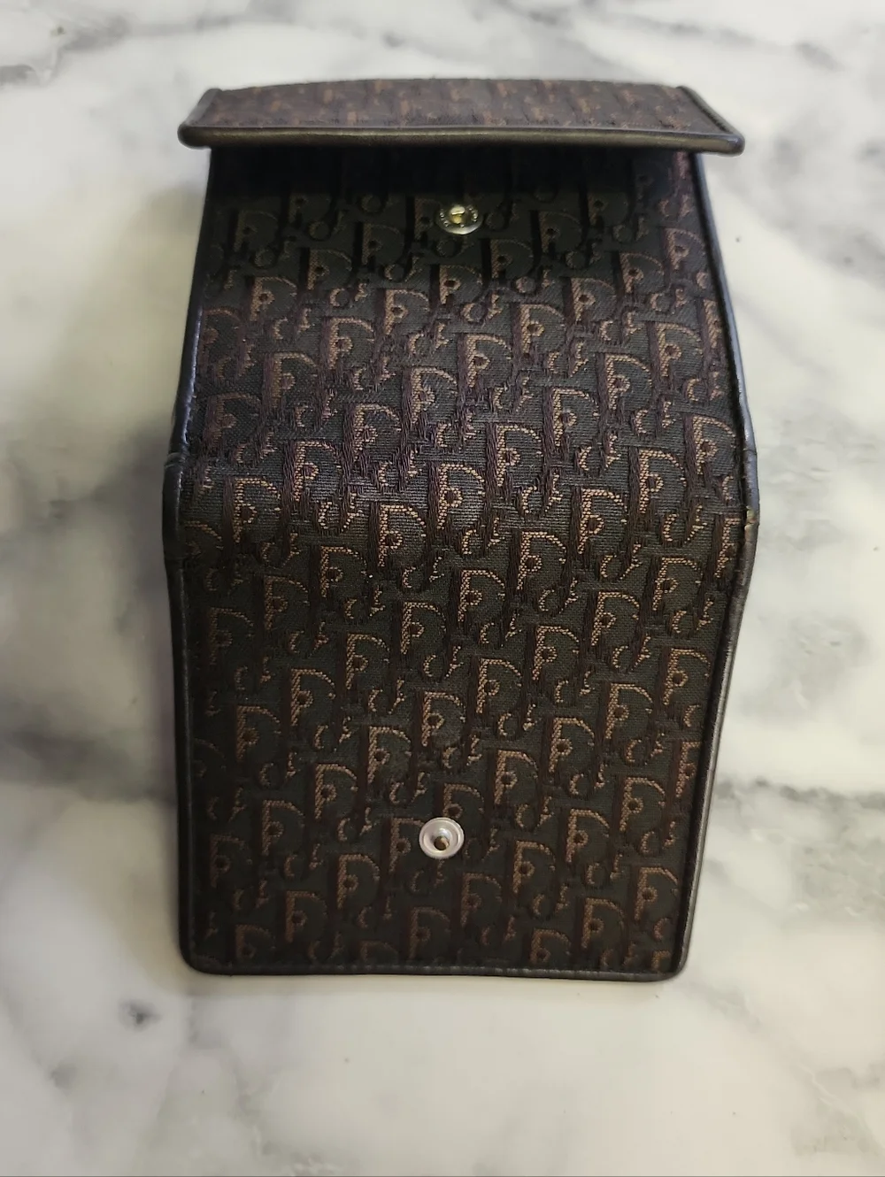 Authentic Vintage Dior Trotter Canvas Bifold Wallet - Picture 5 of 9